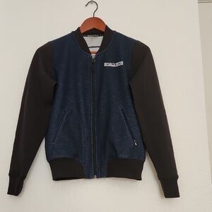 Skechers Navy and Black Zip-Up Jacket